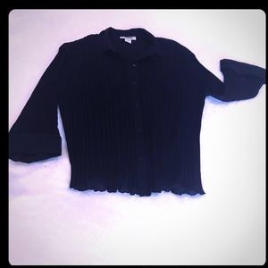 Black dress blouse